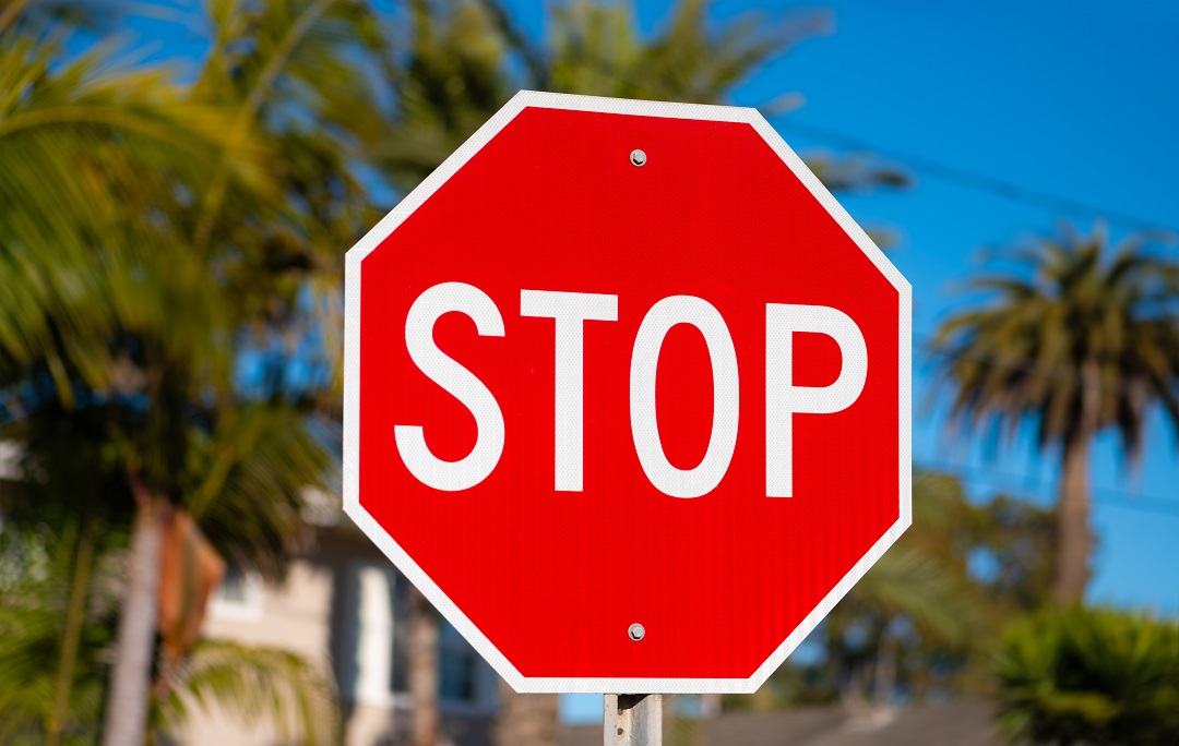 Stop sign